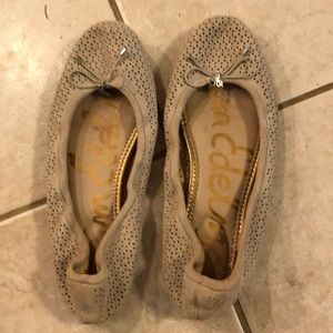 Sam Edelman Beige Flats